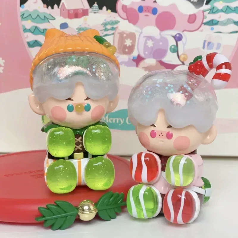 Pino Jelly Make A Wish Series Mystery Box 1 pz/12pcs Blind Box Action Figure Cute Christmas Toy regalo di natale sorpresa Guess Toy