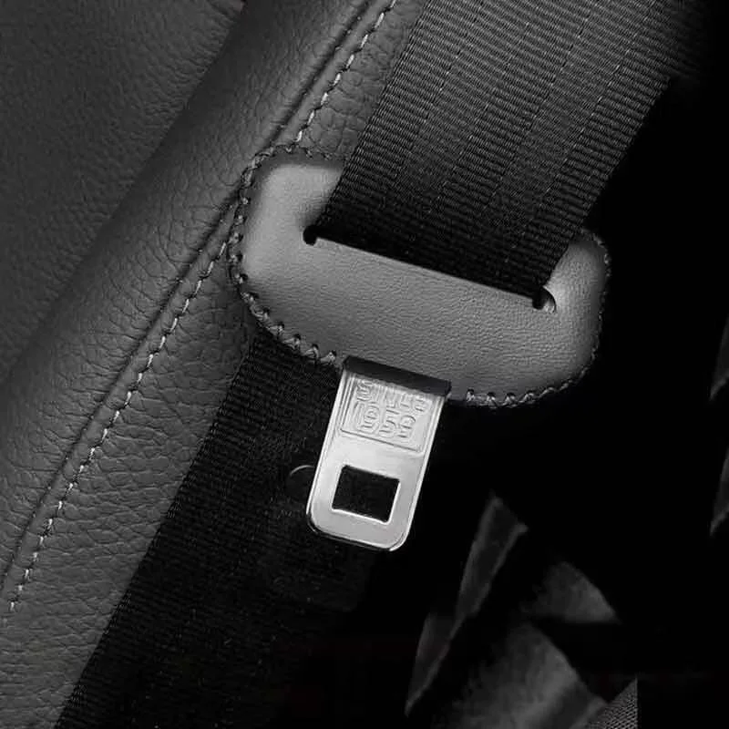 Auto Sicherheits gurt Schnalle Leder Schutzhülle Antik ollision Sicherheits gurt Fall Schutzhülle Auto Interieur Zubehör