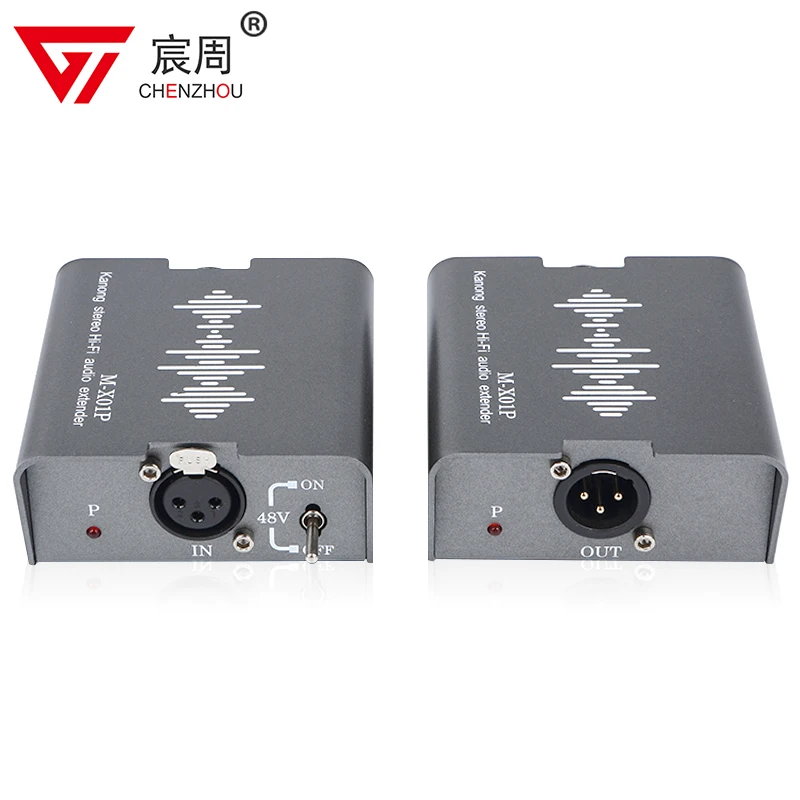 

High fidelity XLR audio transmission extender with long distance lossless extension and strong compatibility for home theaters