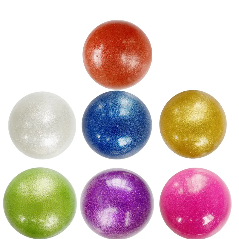 15/18cm Explosionsgeschützter Mädchen-Gymnastikball für Kinder Tanzpraxis Übung Wettkampf Rhythmische Gymnastik Ball