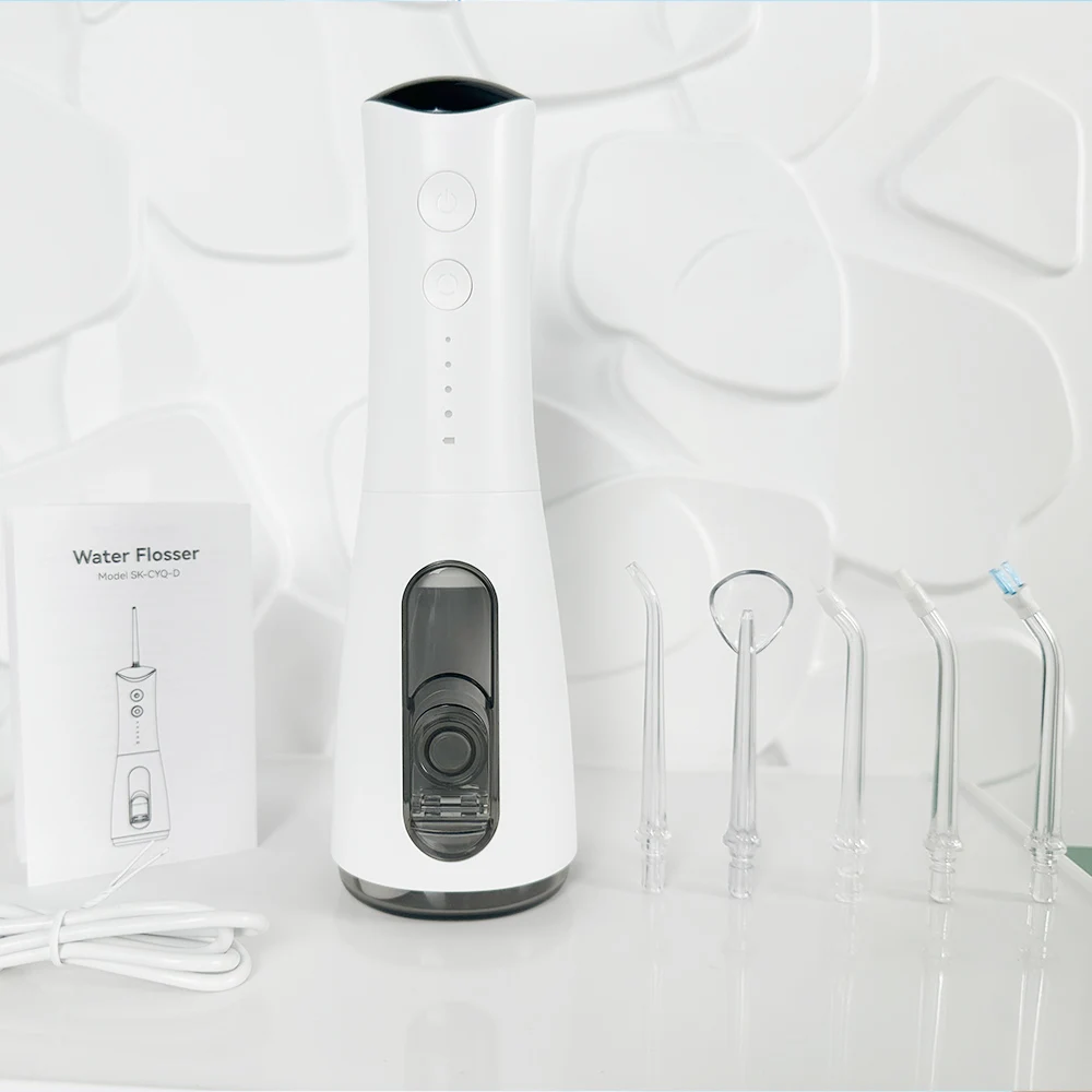 

STLF Siillk SK-D01 1100mAh Battery and 300ml Tank Wireless Oral Douche with Power Water Floss for Outdoor Use in Engli