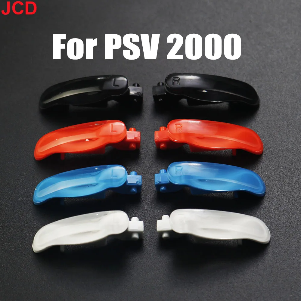 JCD 1pcs New Replacement L R Keys For PSV 2000 psvita For PS VITA 2000 Console LR left right lr Trigger Button