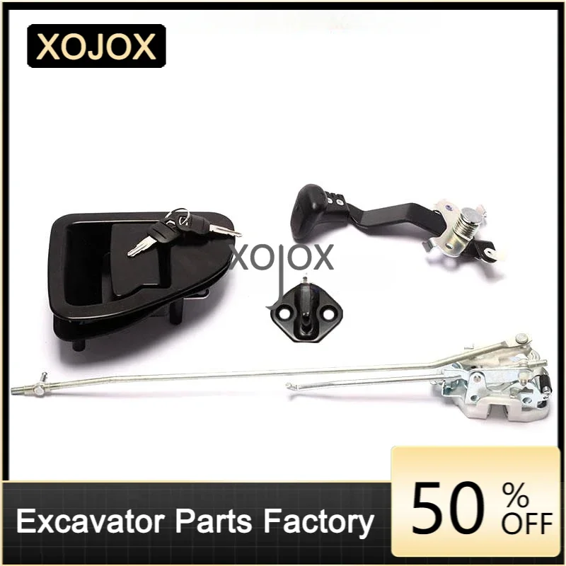 

XOJOX For Luxide 160-210-220-260-8 Car door lock inner and outer handle lock block door lock assembly High quality Parts