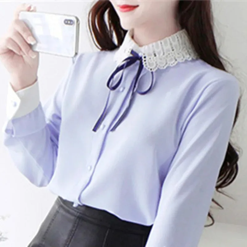 

Ladies Chiffon Fake Collars Top New Hollow Fake Collar White Shirt Decorative Collar Wholesale Ties Apparel Accessories