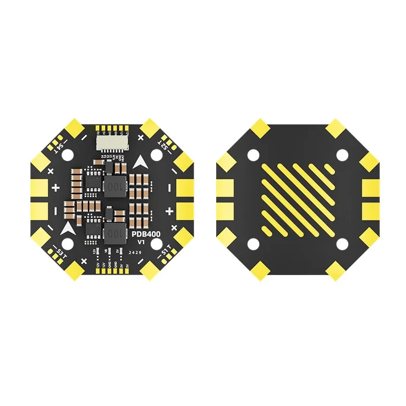 Aocoda-RC PDB400 8S/12S 400A PDB または PDB600 8S 600A 配電盤 クアッドコプター ドローン 固定翼機 電流計用