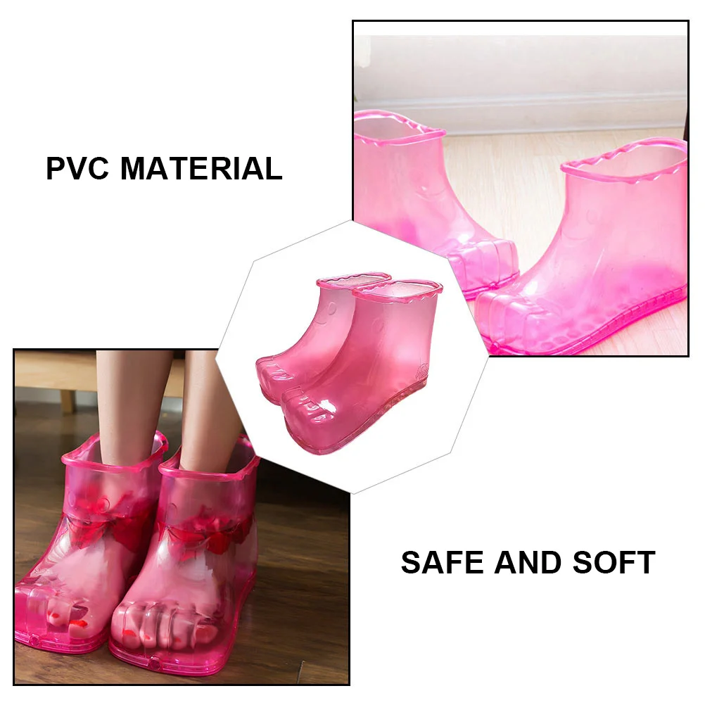 Relaxation Bucket Boots High Foam Shoes Foot Soaking Massage Multi-use Men and Women Bath Men's Slippers