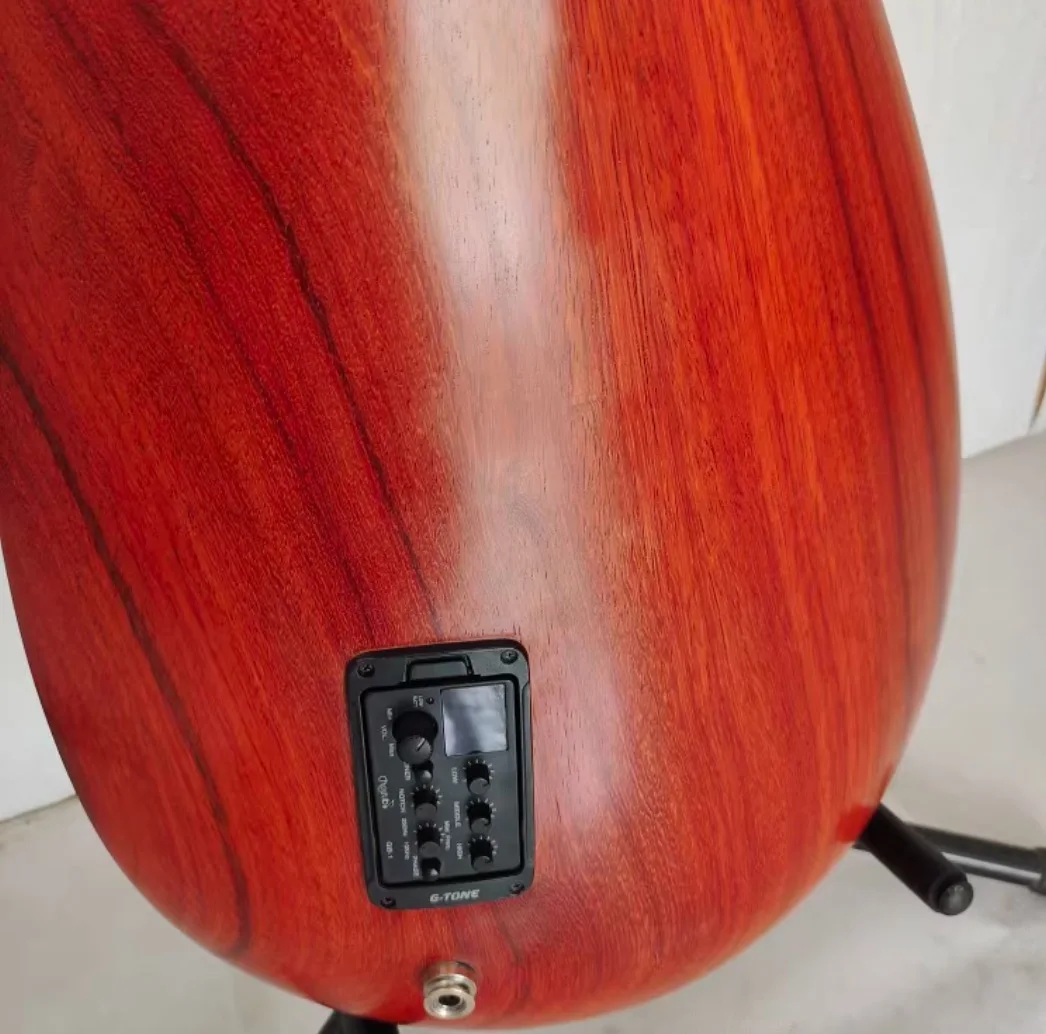Electroacoustic pipa Built in microphone Can connect speakers Chinese string instruments