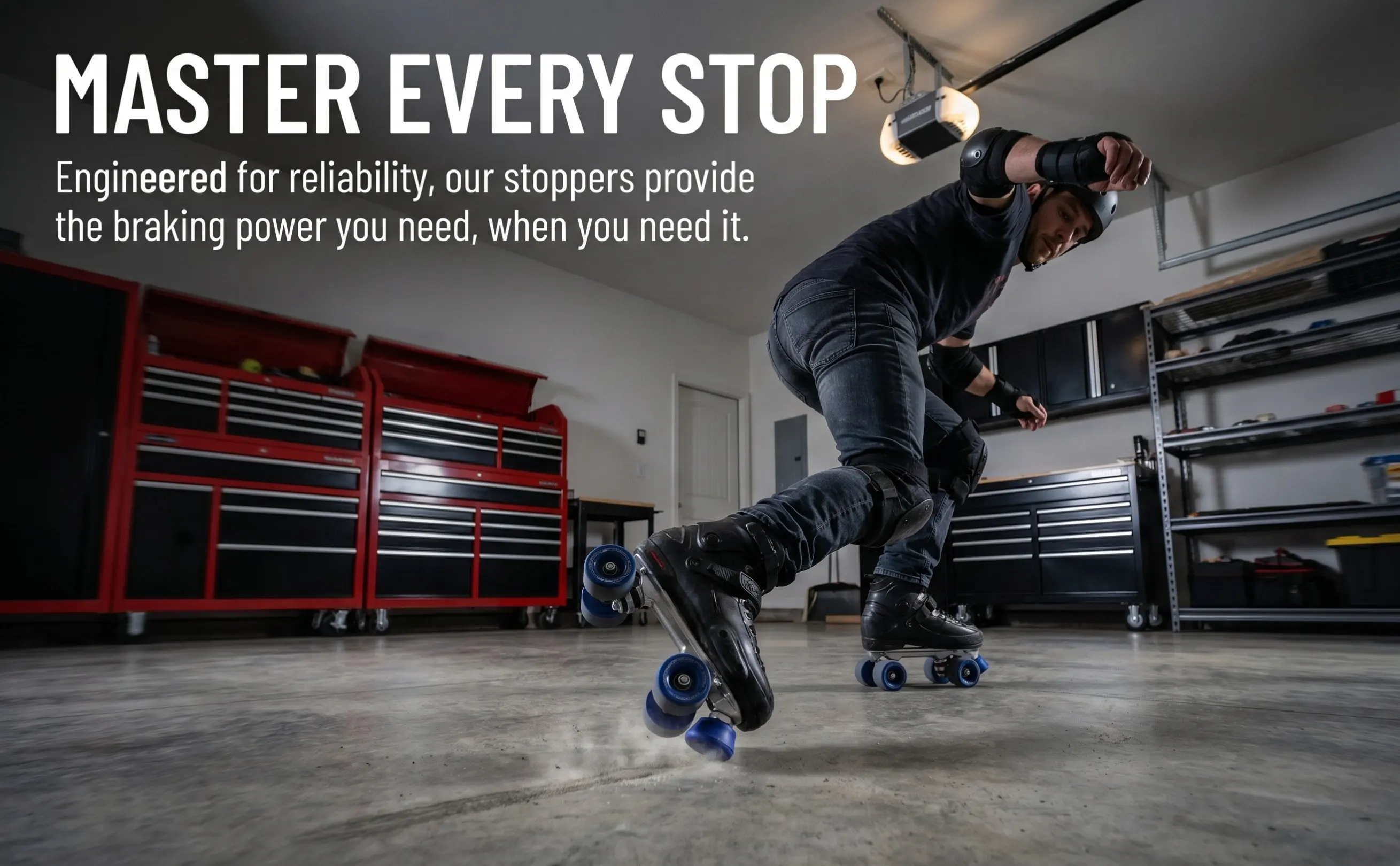 Rubber Roller Skate Toe Stop High Durability Stainless Steel Replacement Brake Block Skate Toe Stop Plug Roller Skates Supplies