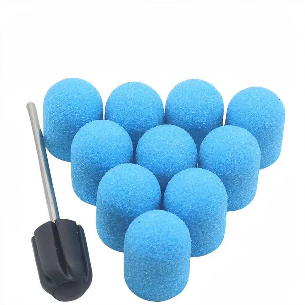 Professional 10mm Nail Sanding Bands Pedicure Drill Bits For Foot Callus Dead Skin Remover Electric File Salon Accessory