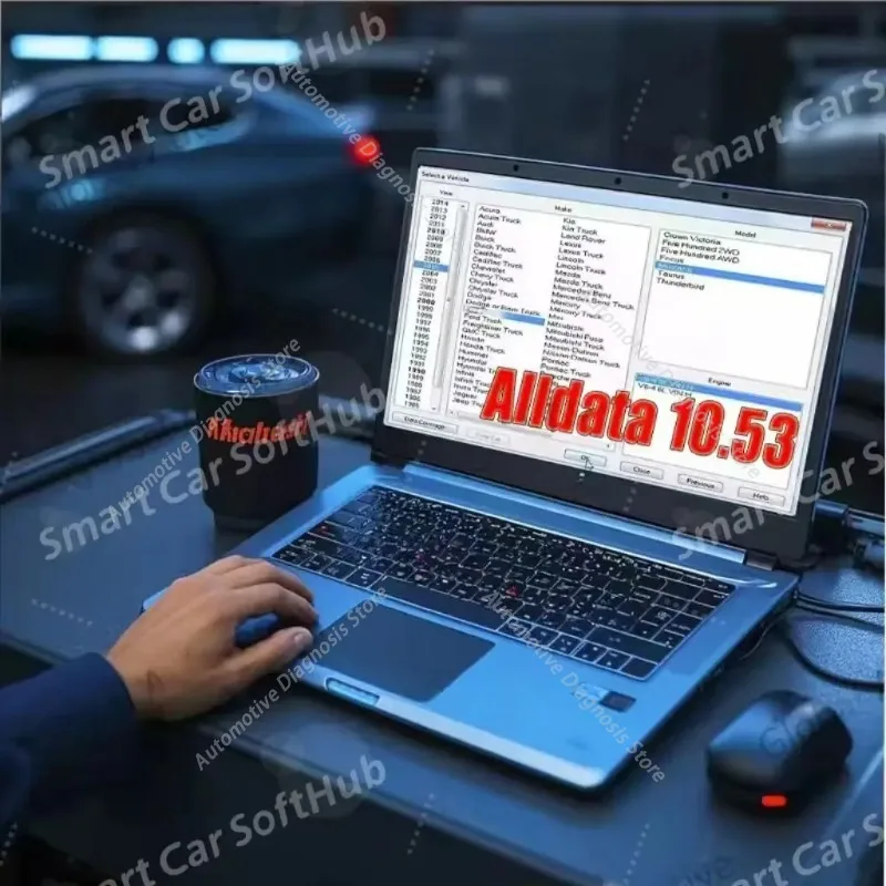 2026 hot selling newest for alldata 10.53 software auto repair software All data car software with Wiring diagram