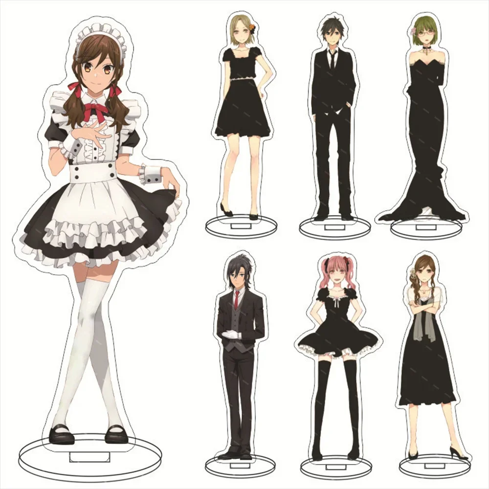 

15CM Charm Anime Hori and Miyamura Acrylic Stand Model Cosplay Characters Ornament Accesorios Goods Collection Gifts