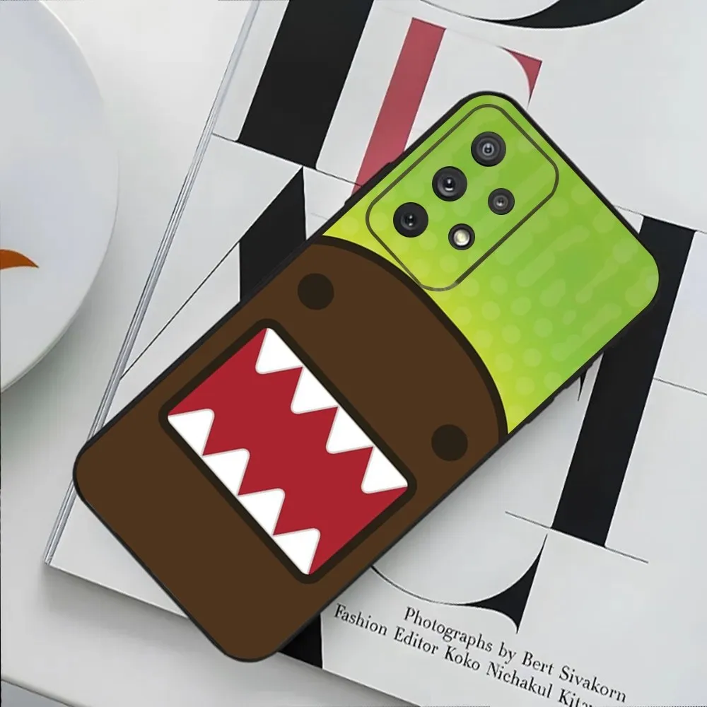 Cute Domo kun Phone Case For Samsung Galaxy S24,S20,S21,S22,S23,Fe,Lite,Plus,Ultra,Note Shell