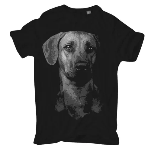 Rhodesian Ridgeback Dog Race Breeder Holder Puppy Club Gassi Dog T-Shirt  High Quality 100%Cotton Short Sleeve