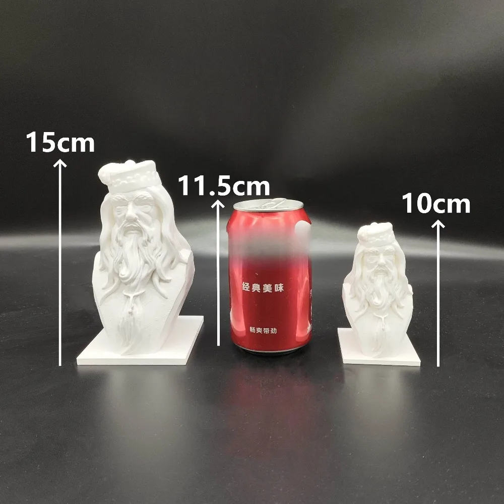 Albus The White Wizard 3D Printed Resin Model 10cm 15cm Height Small Figurines Miniatures Decoration Ornament Crafts Gifts