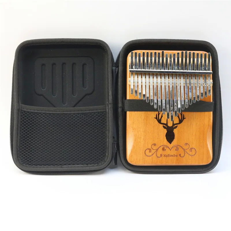 Music Bag The Kalimba Case Seventeen Tone Twenty-one Tone Thumb Bag Quakeproof Storage Bag Musical Instrument Storage Box