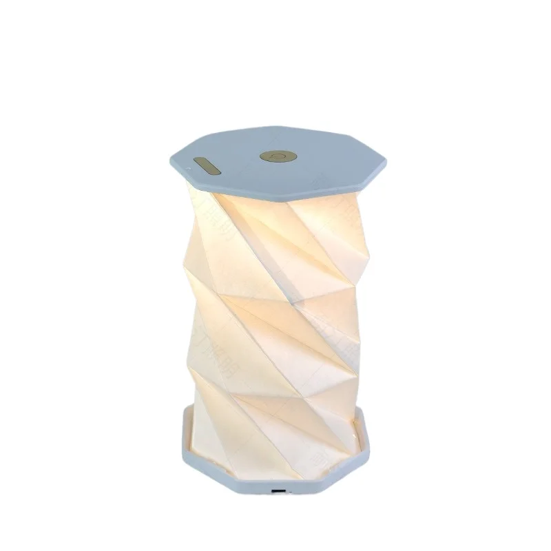 

Simple night light origami light warm and romantic folding table lamp creative decoration bedroom bedside ambient light