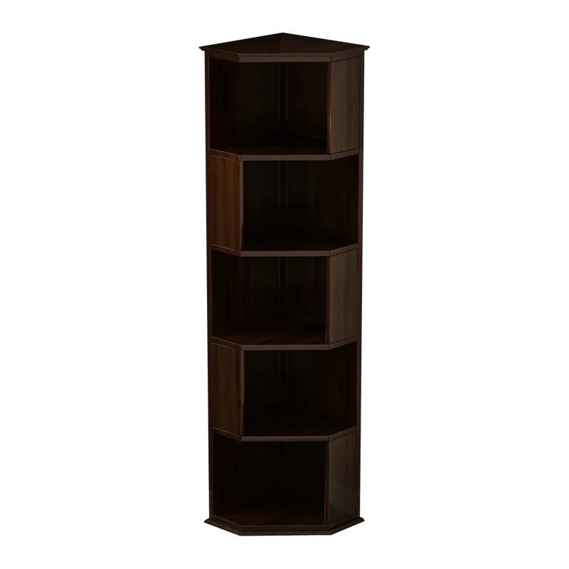 Wyj Wall-Mounted Storage Corner Shelf Corner Modern Minimalist Triangle Cabinet Bookcase