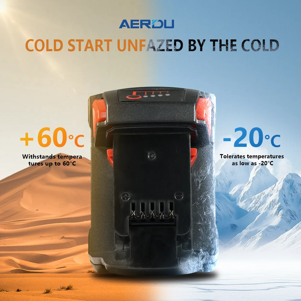 AERDU capacity 6Ah 18V Power Tool Batteries FOR Milwaukee 18V M18 Brand new 30Q Li-ion Battery 18V M18B6 18V XC Actual 48-11-181 - view 6