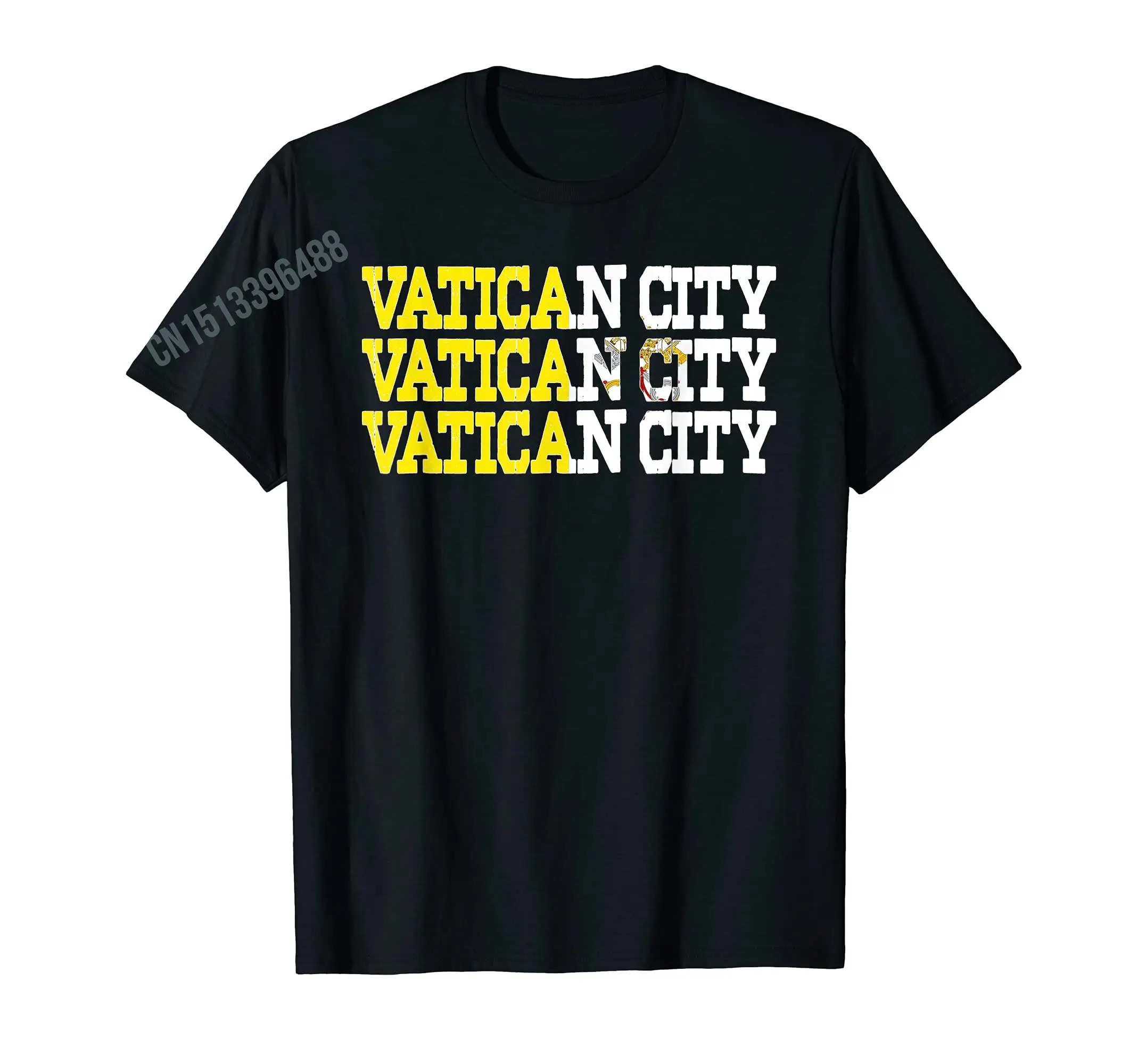2026 Vatican City Flag Citizen of the Holy See T-Shirt For Men Women T Shirt Tops Cotton Tees