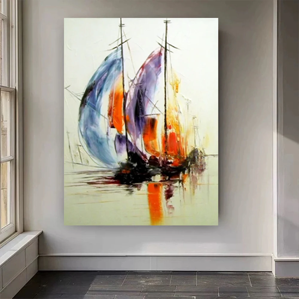 

100% Hand Painted European Style Oil Painting Kids On Beach Canvas Wall Picture Beach View Wall Pictures For Living Roomwall Art