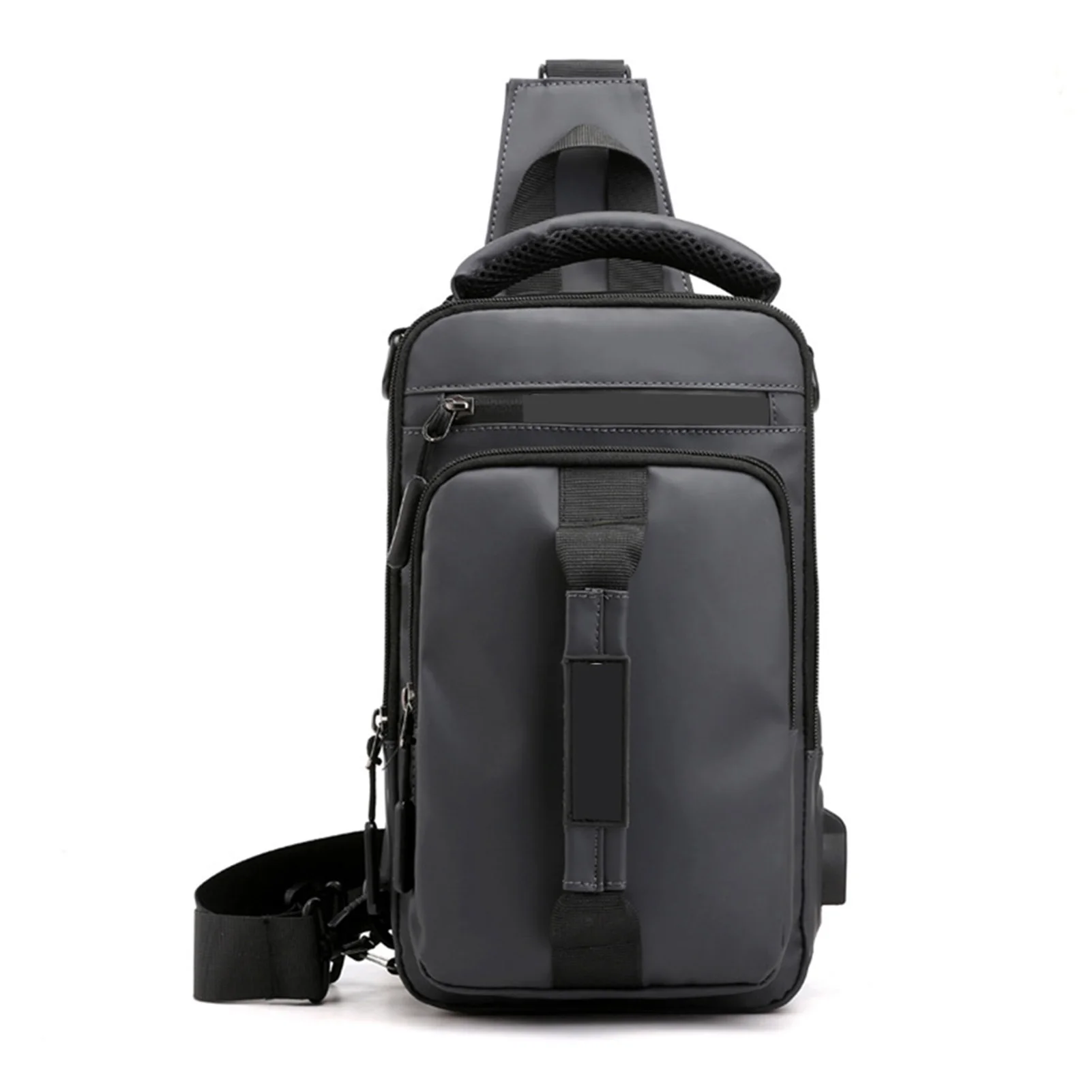 Sling Bags Casual Versatile Shoulder Chest Backpacks With USB Charging Interface