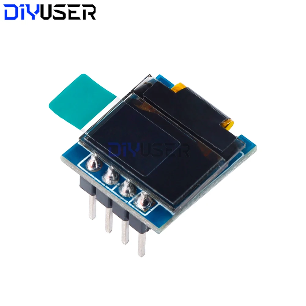 0.49 Inch OLED Display LCD Module White 0.49" Screen 64x32 I2C IIC Interface SSD1306 Driver for Arduino AVR STM32