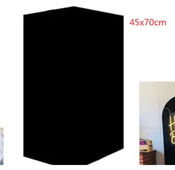 Customized 45X70cm black cube covers