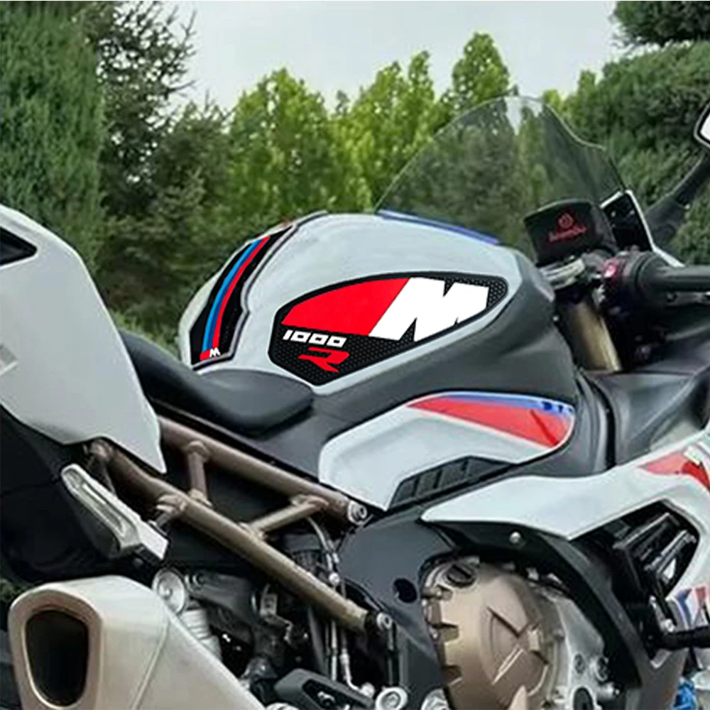 

Новый топливный бак 3D резиновая противоскользящая защитная накладка декоративная защитная наклейка на топливный бак ДЛЯ BMW S1000R M1000R 2021-2024