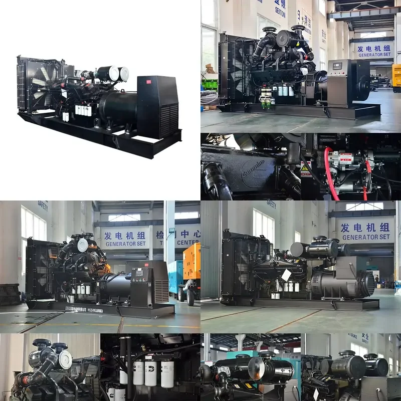 Hot Sale KTA38-G2 60hz 480v 650kw Generator Set 800kva 640kw 50hz with Engine