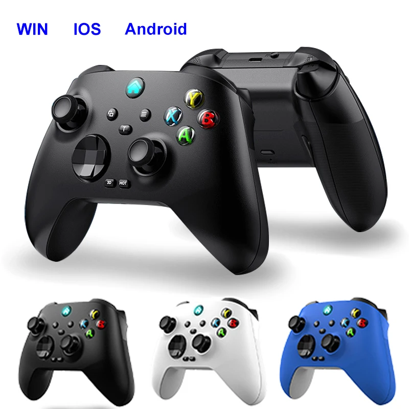 

Wireless BT Gamepad Mechanical Game Controller PC Hall Trigger 3D Gyroscope Joystick for PC Computer Windows 7 10 11