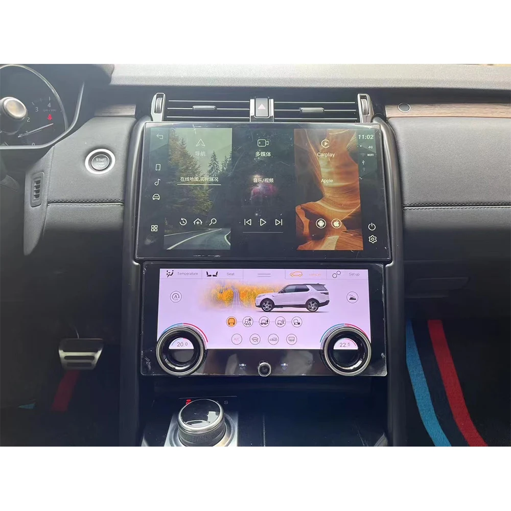 The lastest Android Radio For Land Rover Discovery 5 LR5 L462 GPS Navigation Car Auto Stereo Head Unit Multimedia Player 4G Wifi