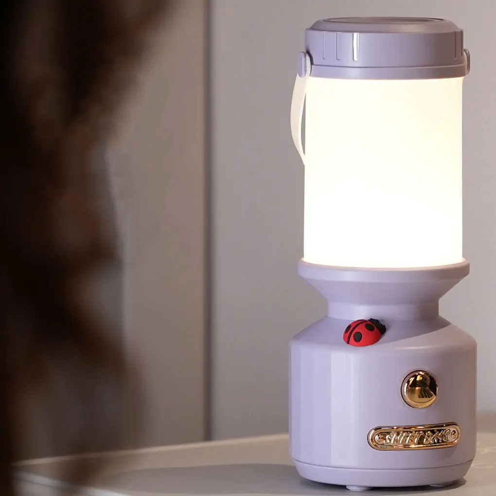 무한 디밍 Led 책상 램프 야간 조명 캠핑 녹색 침실에 대 한 다채로운 테이블 램프