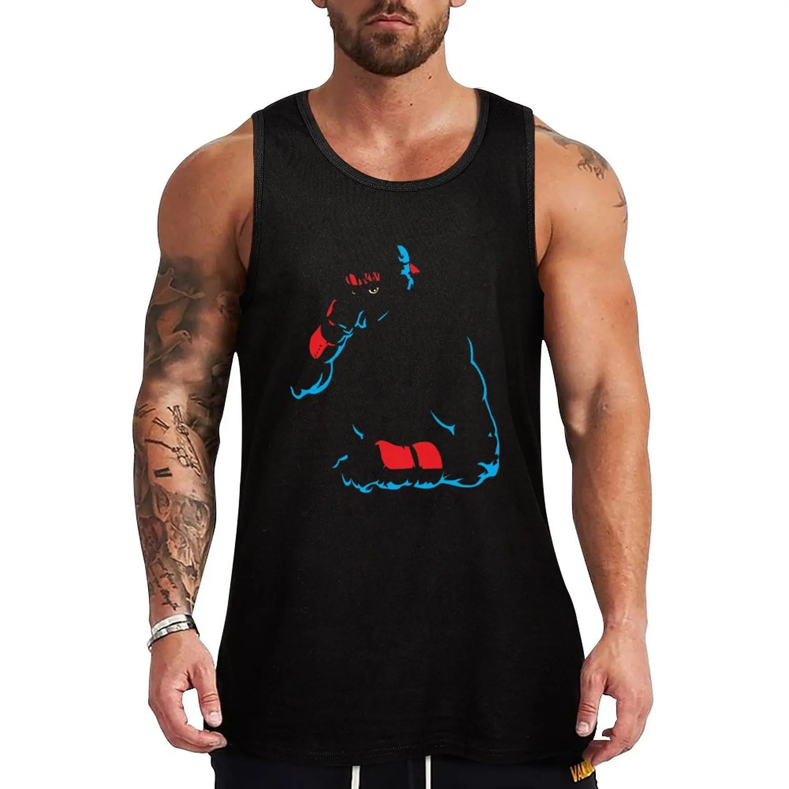 

Fighter 1 Tank Top Comfort Basic Tank Top Cotton Sleeveless Daily Shirt