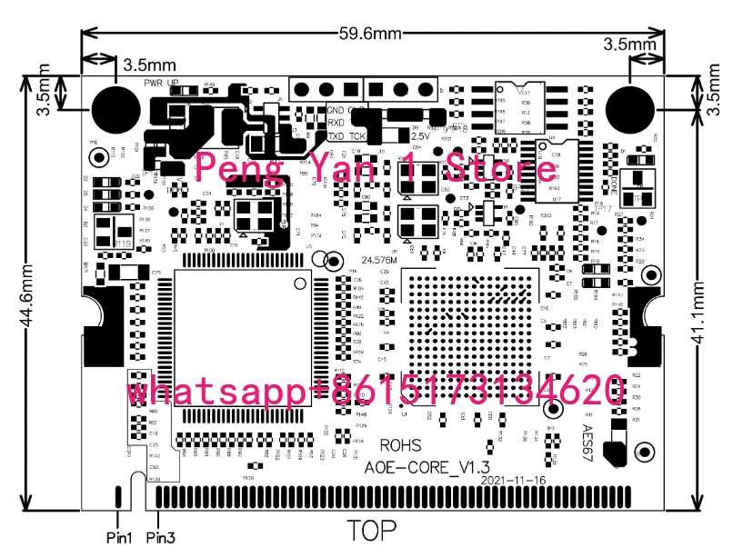 DT AES67 Audio Network Transmission Interface Module 64x64 A264