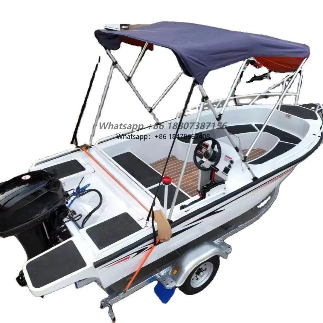 Flat aluminum sea boat alloy boat speedboat for fishing