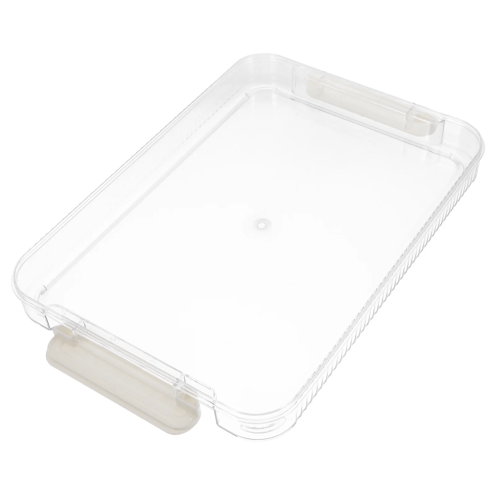 File Storage Box Photo Boxes Card Holder Craft Containers Plastic Cards Organizer Documents