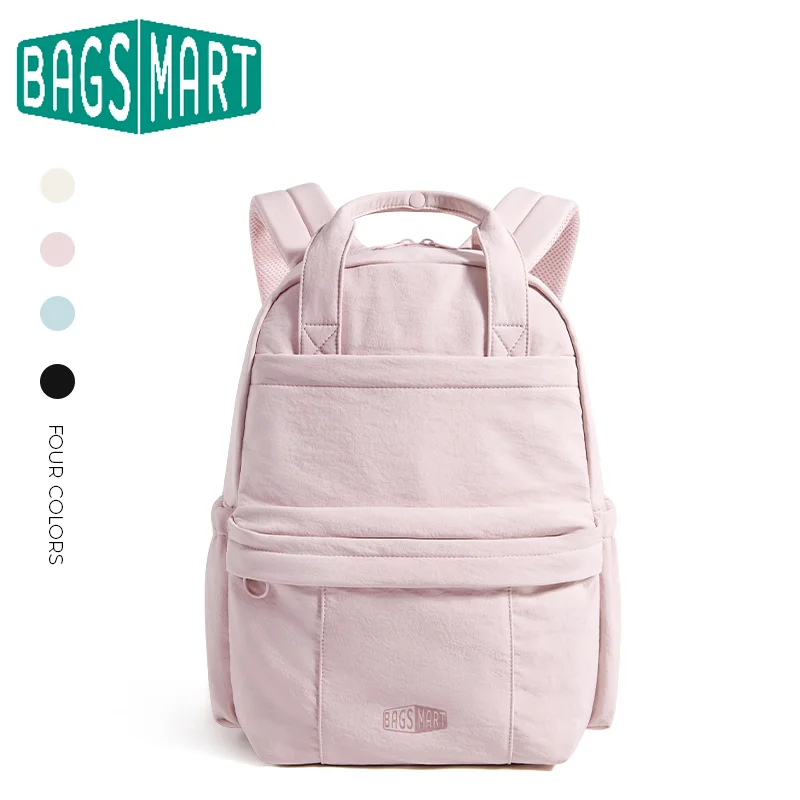 BAGSMART Girls School Backpack Multi-Function Leisure Travel Hand Luggage Backpack Large Capacity Business 14.3 in Laptop Bag