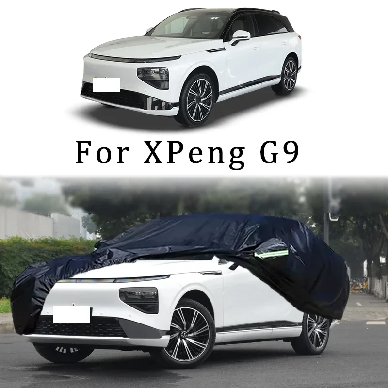 

For XPeng G9 Outdoor Protection Full Car Covers Snow Cover Sunshade Waterproof Dustproof Exterior Protection