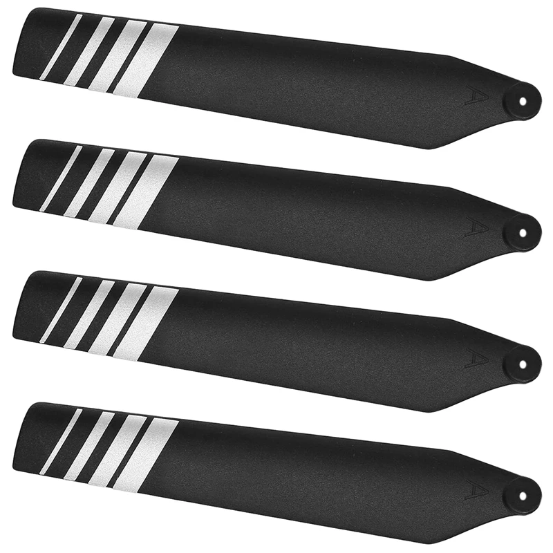 4Pcs C127 Main Blade For Stealth Hawk Pro C127 Sentry RC Helicopter Airplane Drone Spare Parts Accessories