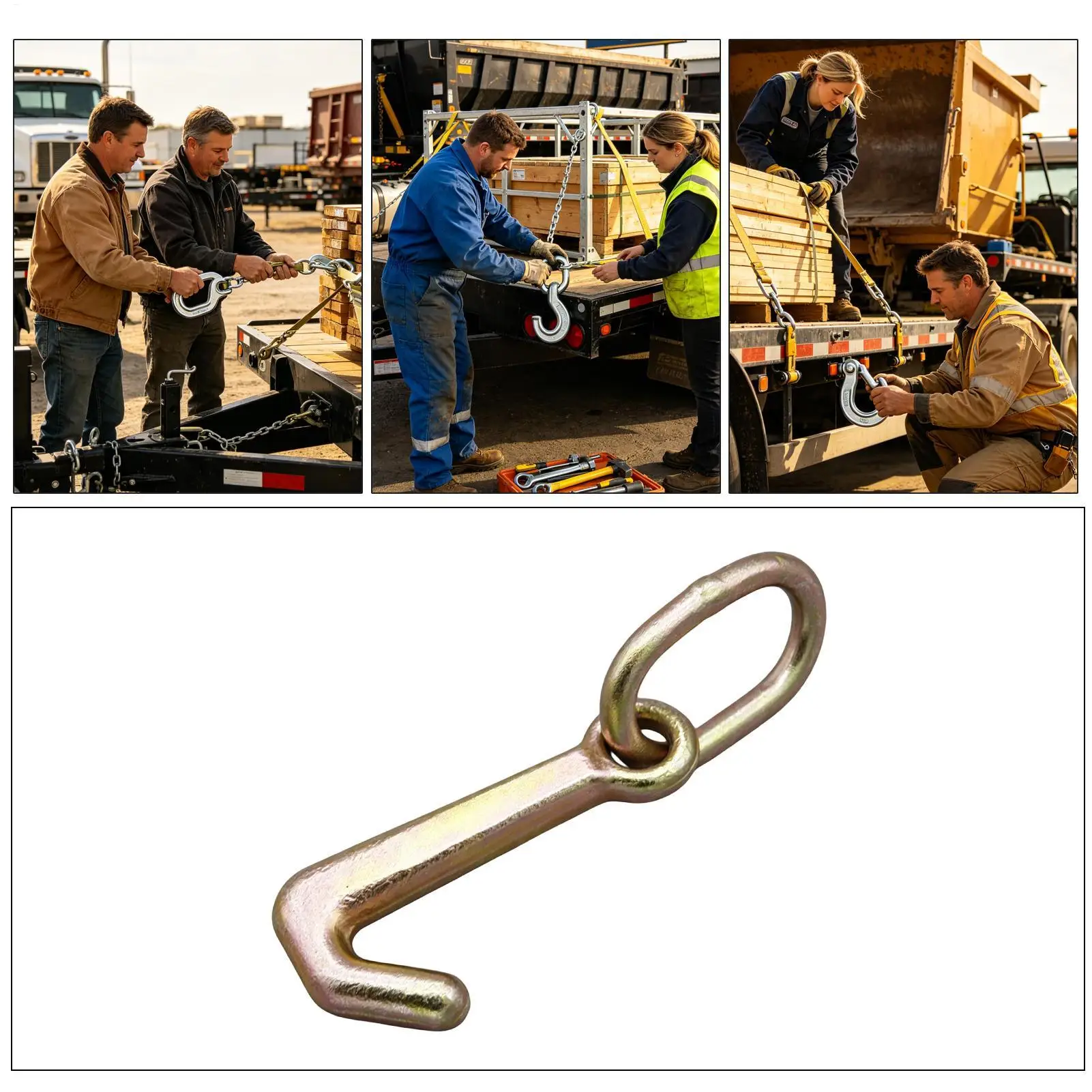 

Towing J Hooks 4700-5400 Lbs Breaking Strength Mini Hanger With Link Junior J Hook Towing For Trucks Trailer Luggage Campus