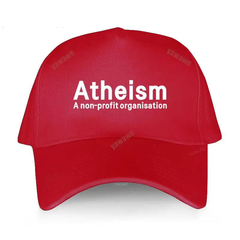 Black Casual Hat women original cotton sport bonnet Adjustable Atheism stylish popular baseball caps unisex teens summer hats