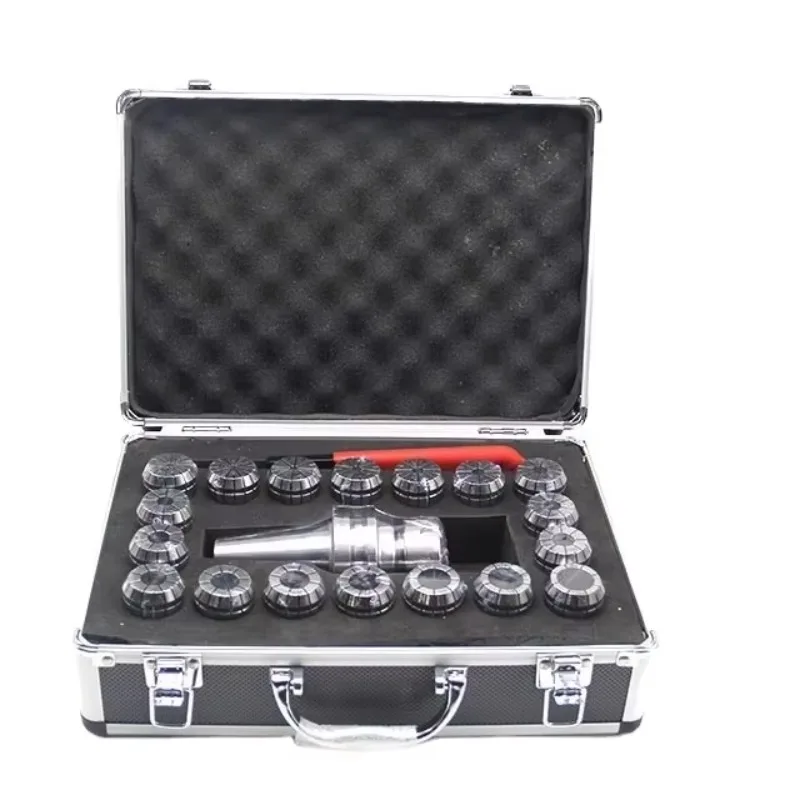 High Precision BT40 ER32 CNC Milling Machine Tools 18pcs ER Clamping Collet Spring Set 3mm-20mm Tool Holder with High Accuracy view 2