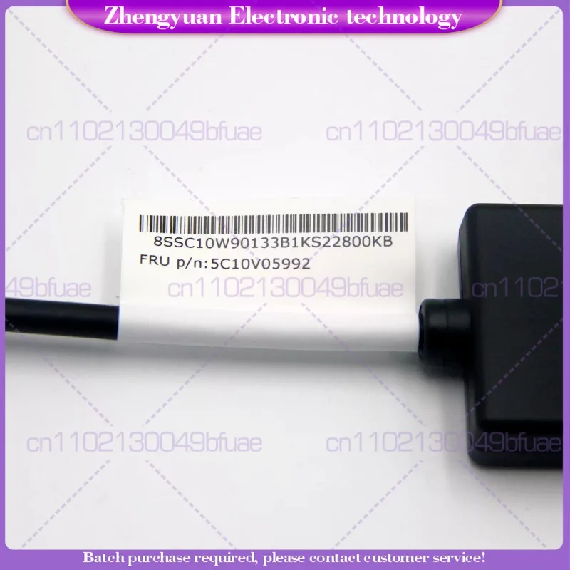 3pcs For Lenovo Mini DP to VGA Converter 5C10V05992