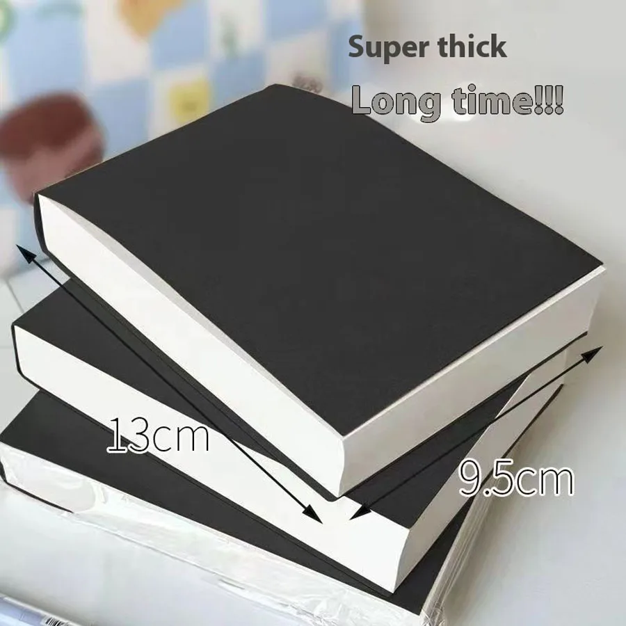 Super Thick 250 Sheets Notebook Daily Planner Notebook Eye Protection Paper Simple High School Blank Notebook School Supplies