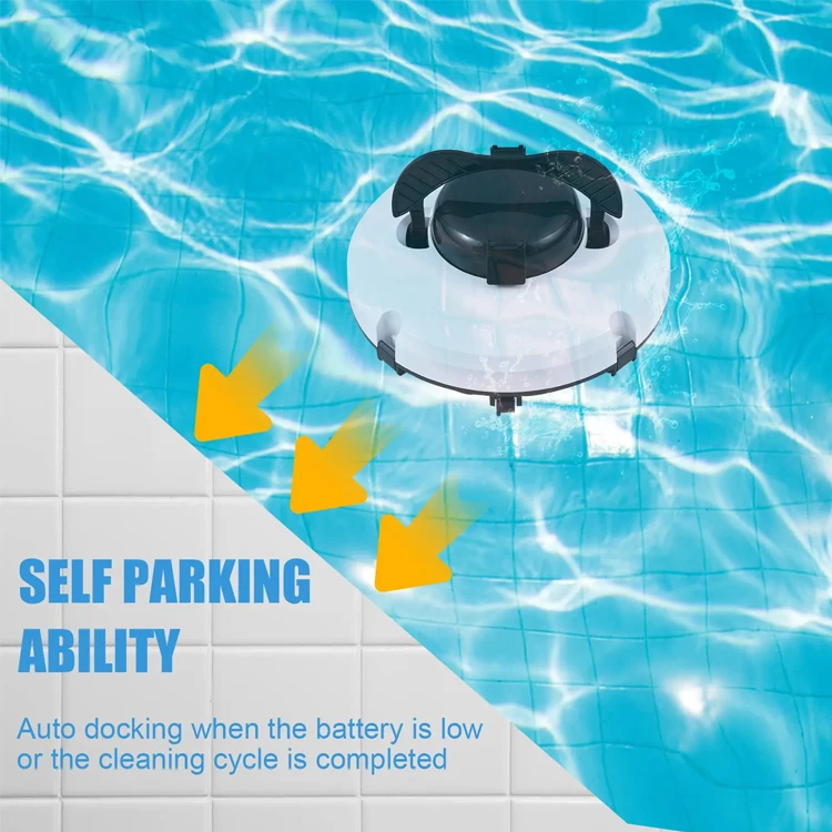 

Intelligent Electric Robotic Cleaner Stock Swimming Pool Automatic Cleaning Robot Climbing Wall Pool Cleaning Tools Accessories