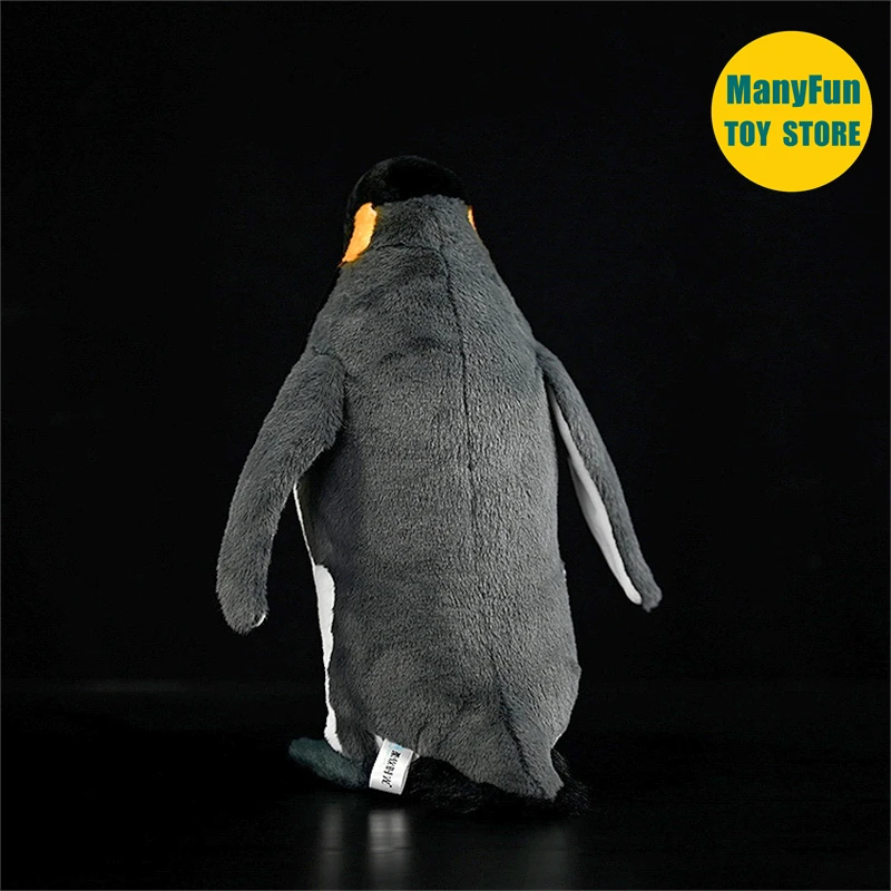 King Penguin Plush ของเล่น High Fidelity จักรพรรดิ Penguin Plushie Penguin Peluche เหมือนจริงตุ๊กตาสัตว์จําลองตุ๊กตาคาวาอิของเล่น