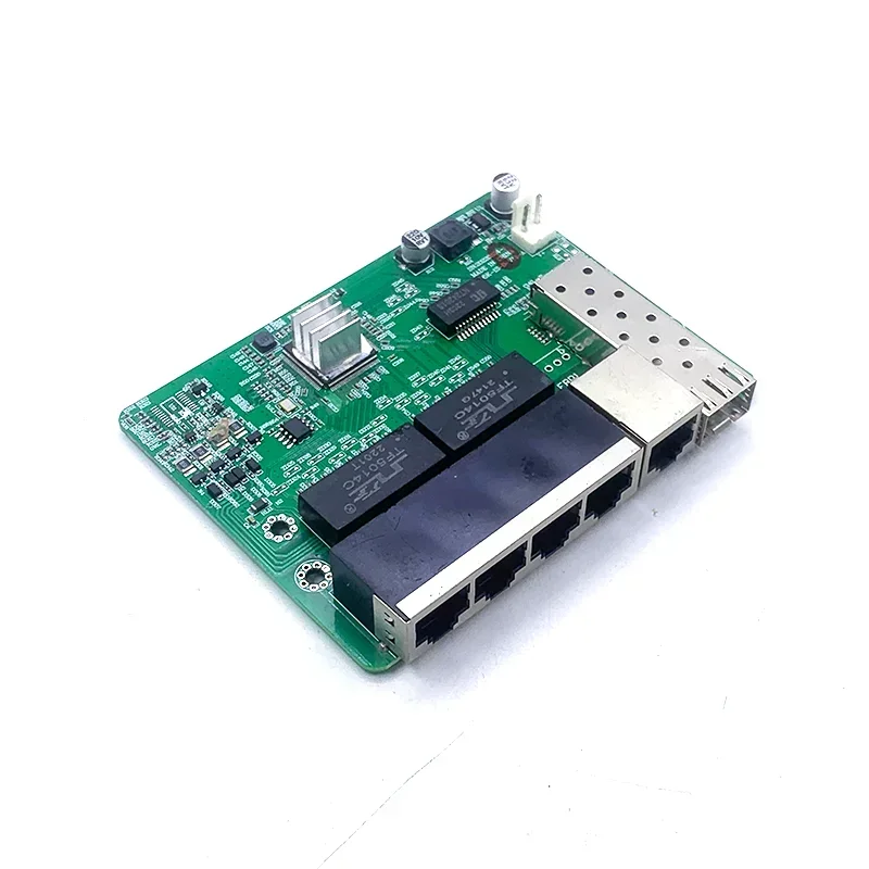 بروتوكول معيار التبديل بو ، 4 منافذ 802. 3af/at 48v poe out/48v ، 1000 mbps ، منفذ uplink/nvr ، منفذ sfp 1000 m