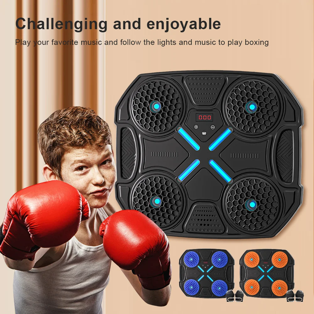 

Music Boxing Machine Sports Fitness Boxing Trainer for Adult/Children Home Gym Exercise Response Training Boxing Wall Target