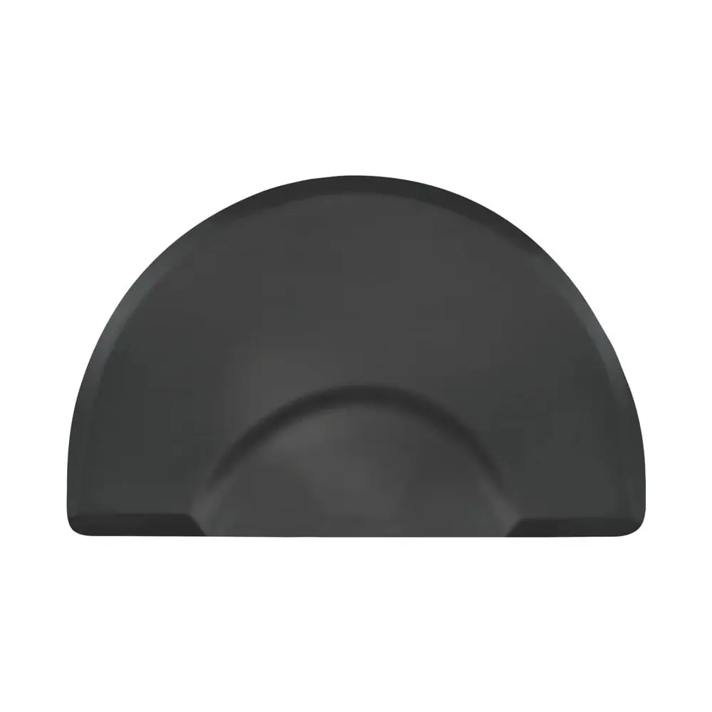 Anti-atigue Mat Semicircle Chair Indent 3' x 4' 1 Thick | 1 In Polyurethane Foam, Round Chair Bases, Semi-Circle Coverage, Punct