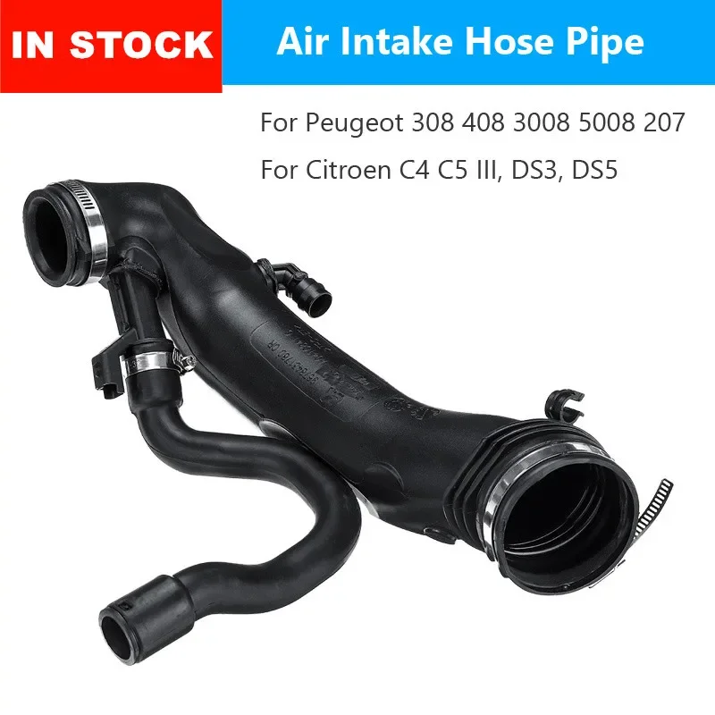Dopływ powietrza wąż Turbo 1440Q6 9811909980 dla Peugeot 308 408 3008 5008 207 508 RCZ 1.6 16V Citroen C4 C4L C5 III DS5 Picasso